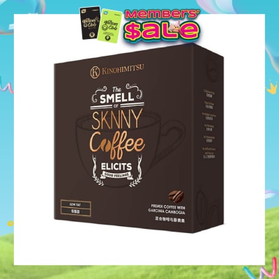 KINOHIMITSU - Sknny Coffee Sachet (No artificial flavouring and colouring) 20g x 14s (Expiry: Jun`2026)