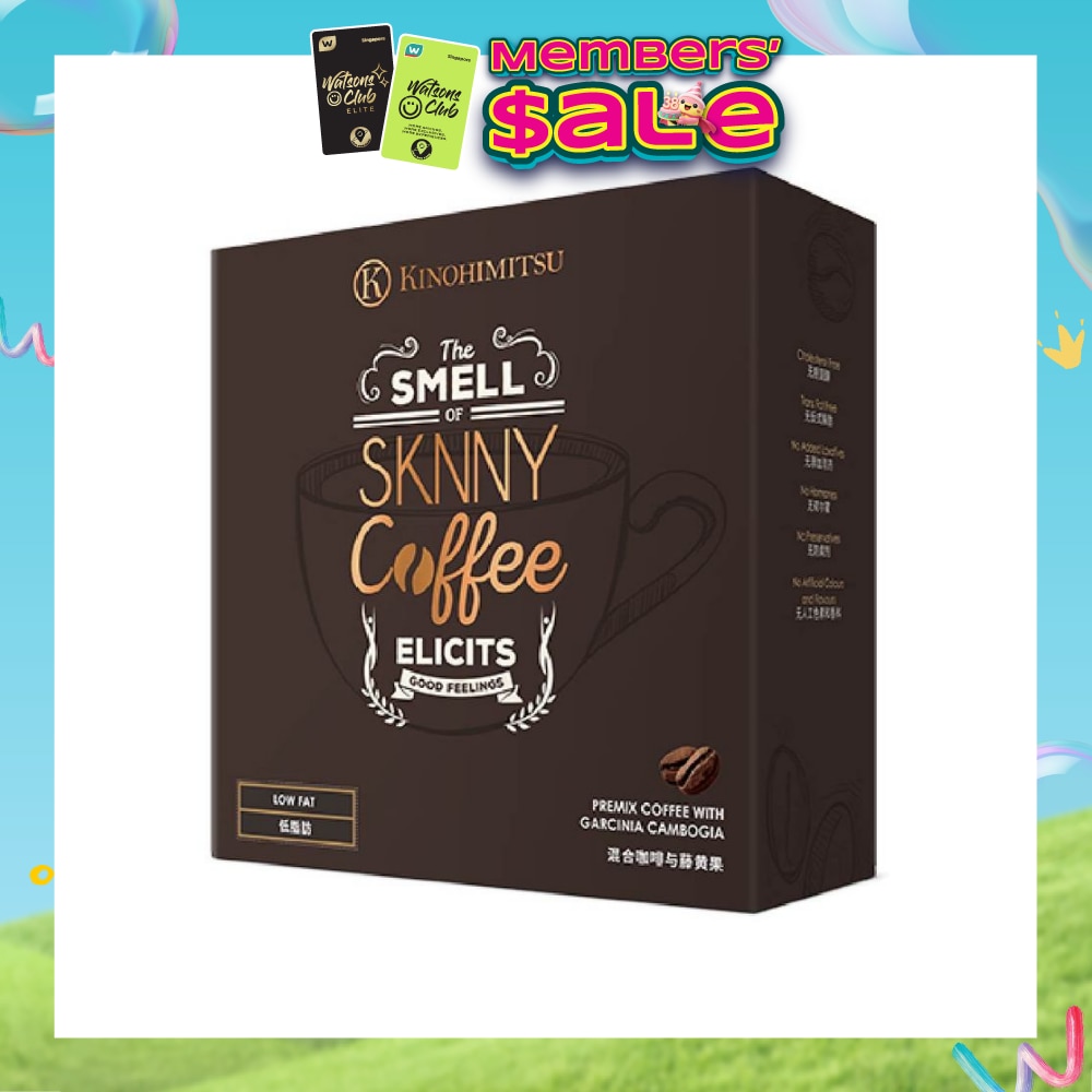 Sknny Coffee Sachet (No artificial flavouring and colouring) 20g x 14s (Expiry: Jun`2026)