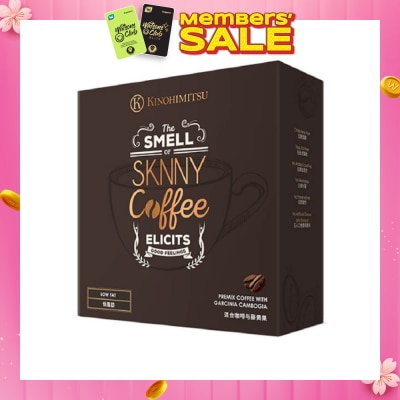 KINOHIMITSU Sknny Coffee Sachet (No artificial flavouring and colouring) 20g x 14s (Expiry: Jun`2026)