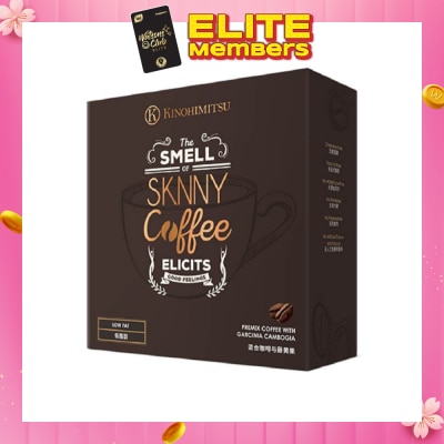 KINOHIMITSU Sknny Coffee Sachet (No artificial flavouring and colouring) 20g x 14s (Expiry: Jun`2026)