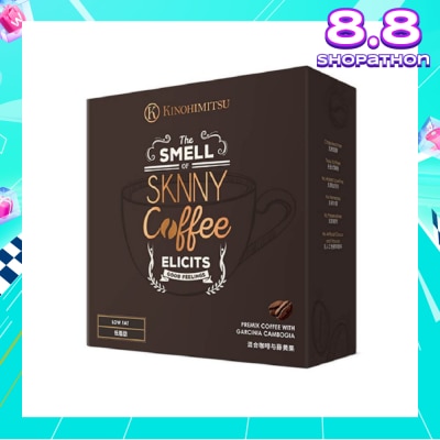KINOHIMITSU Sknny Coffee Sachet (No artificial flavouring and colouring) 20g x 14s