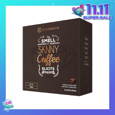KINOHIMITSU Sknny Coffee Sachet (No artificial flavouring and colouring) 20g x 14s (Expiry: Jun`2026)