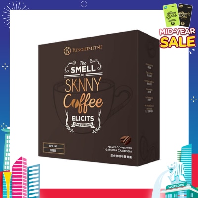 KINOHIMITSU Sknny Coffee Sachet (No artificial flavouring and colouring) 20g x 14s