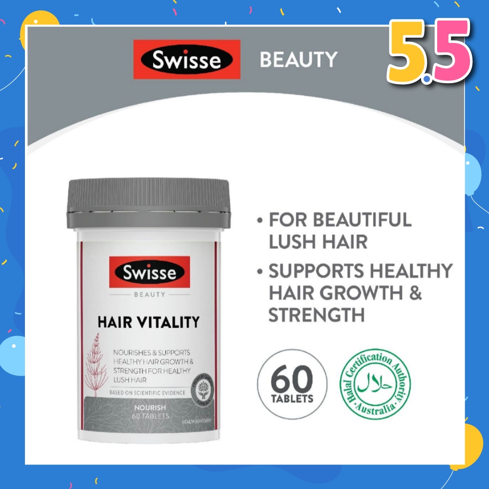 Beauty Hair Vitality Tablet (Nourish & Support Healthy Hair Growth) 60s