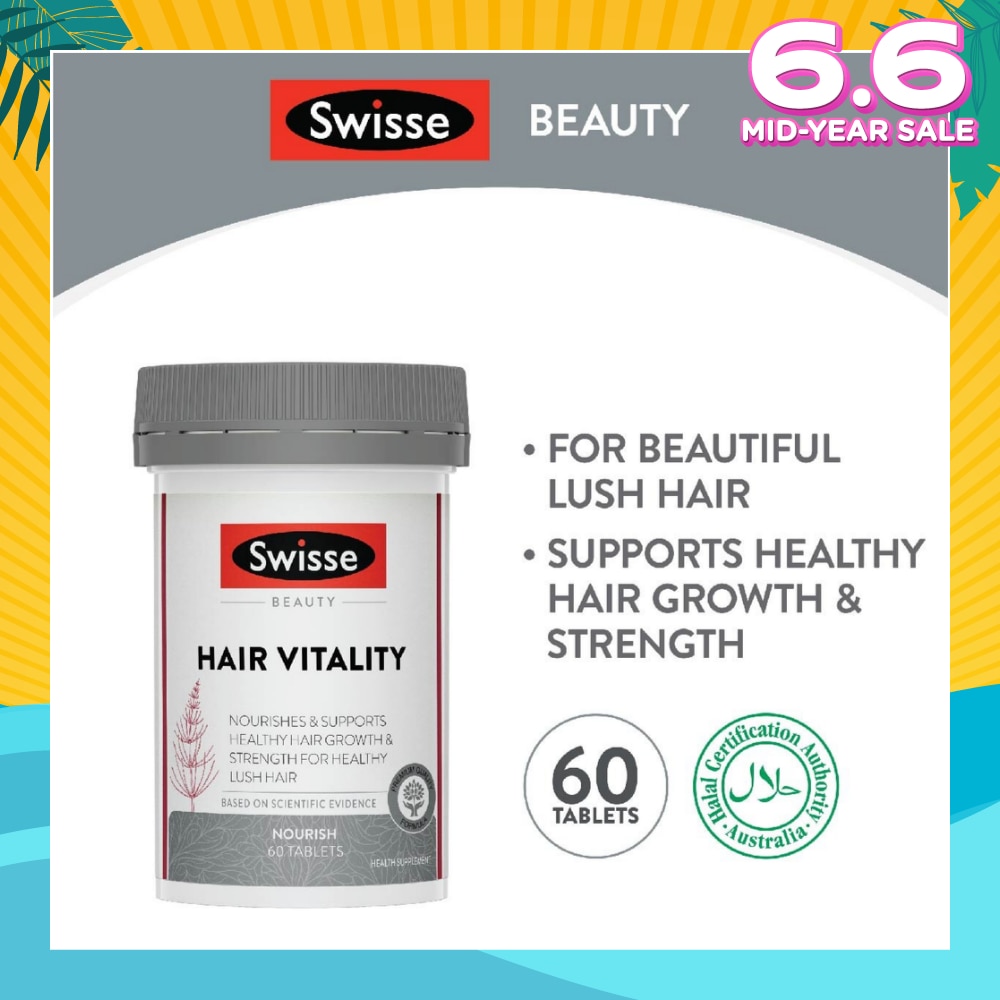 Beauty Hair Vitality Tablet (Nourish & Support Healthy Hair Growth) 60s