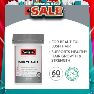 SWISSE - Beauty Hair Vitality Tablet (Nourish & Support Healthy Hair Growth) 60s