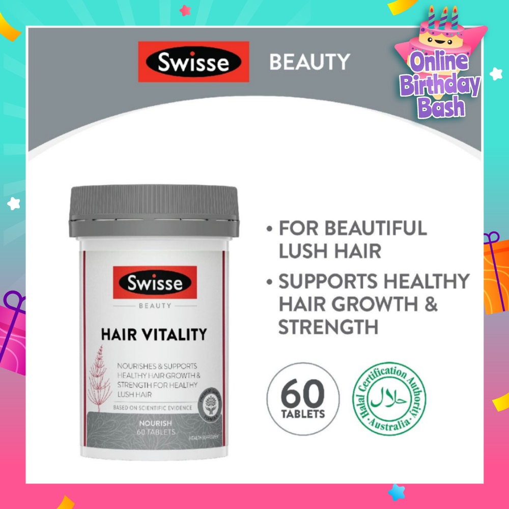 Beauty Hair Vitality Tablet (Nourish & Support Healthy Hair Growth) 60s