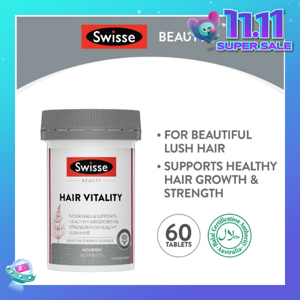 Beauty Hair Vitality Tablet (Nourish & Support Healthy Hair Growth) 60s
