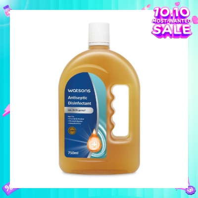 WATSONS Antiseptic Disinfectant (Kills 99.9% Germs) 750ml