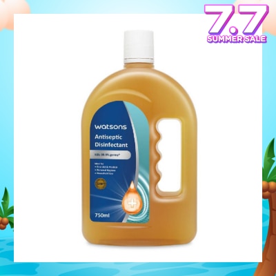 WATSONS Antiseptic Disinfectant (Kills 99.9% Germs) 750ml