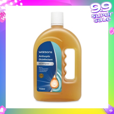 WATSONS Antiseptic Disinfectant (Kills 99.9% Germs) 750ml