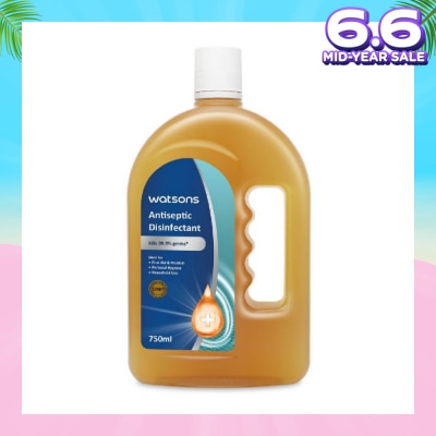 WATSONS Antiseptic Disinfectant (Kills 99.9% Germs) 750ml
