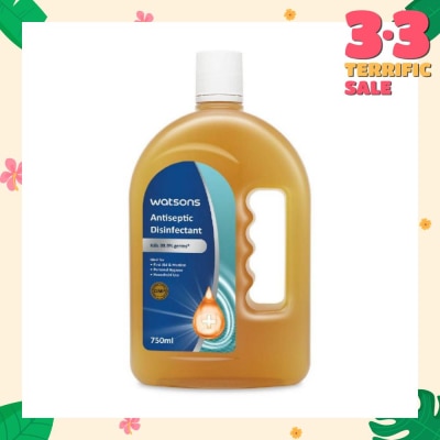 WATSONS Antiseptic Disinfectant (Kills 99.9% Germs) 750ml