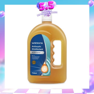 WATSONS - Antiseptic Disinfectant (Kills 99.9% Germs) 750ml