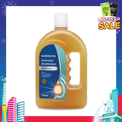 WATSONS Antiseptic Disinfectant (Kills 99.9% Germs) 750ml