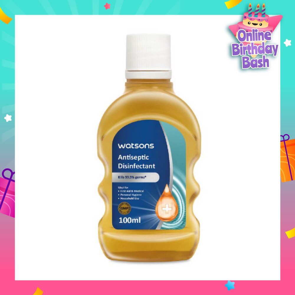 Antiseptic Disinfectant (Kills 99.9% Germs) 100ML