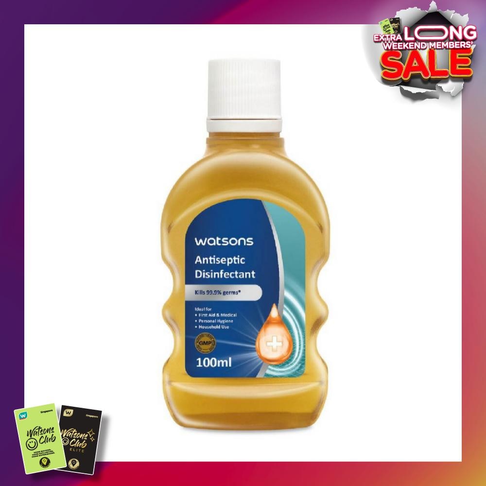 Antiseptic Disinfectant (Kills 99.9% Germs) 100ML