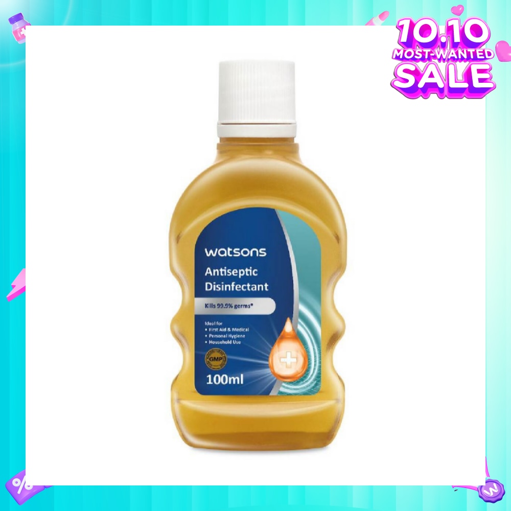 Antiseptic Disinfectant (Kills 99.9% Germs) 100ML