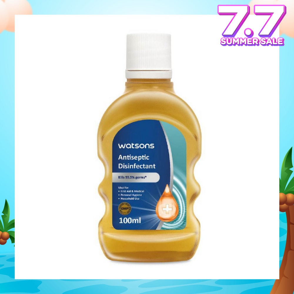 Antiseptic Disinfectant (Kills 99.9% Germs) 100ML