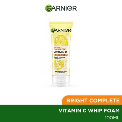 GARNIER - Bright Complete Vitamin C Super Whip Foam 100ml