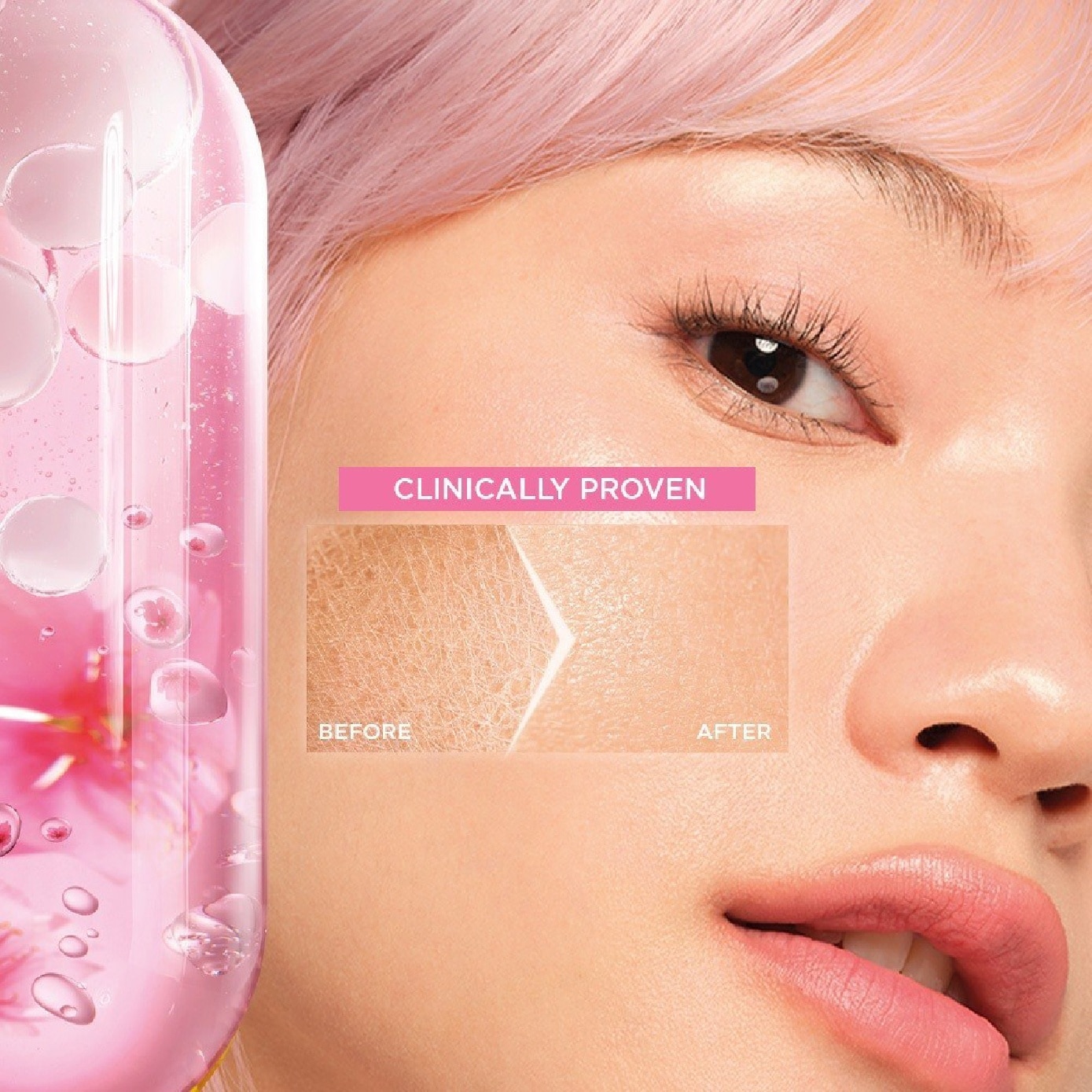 Sakura Glow Ceramide Super Whip Foam 100ml