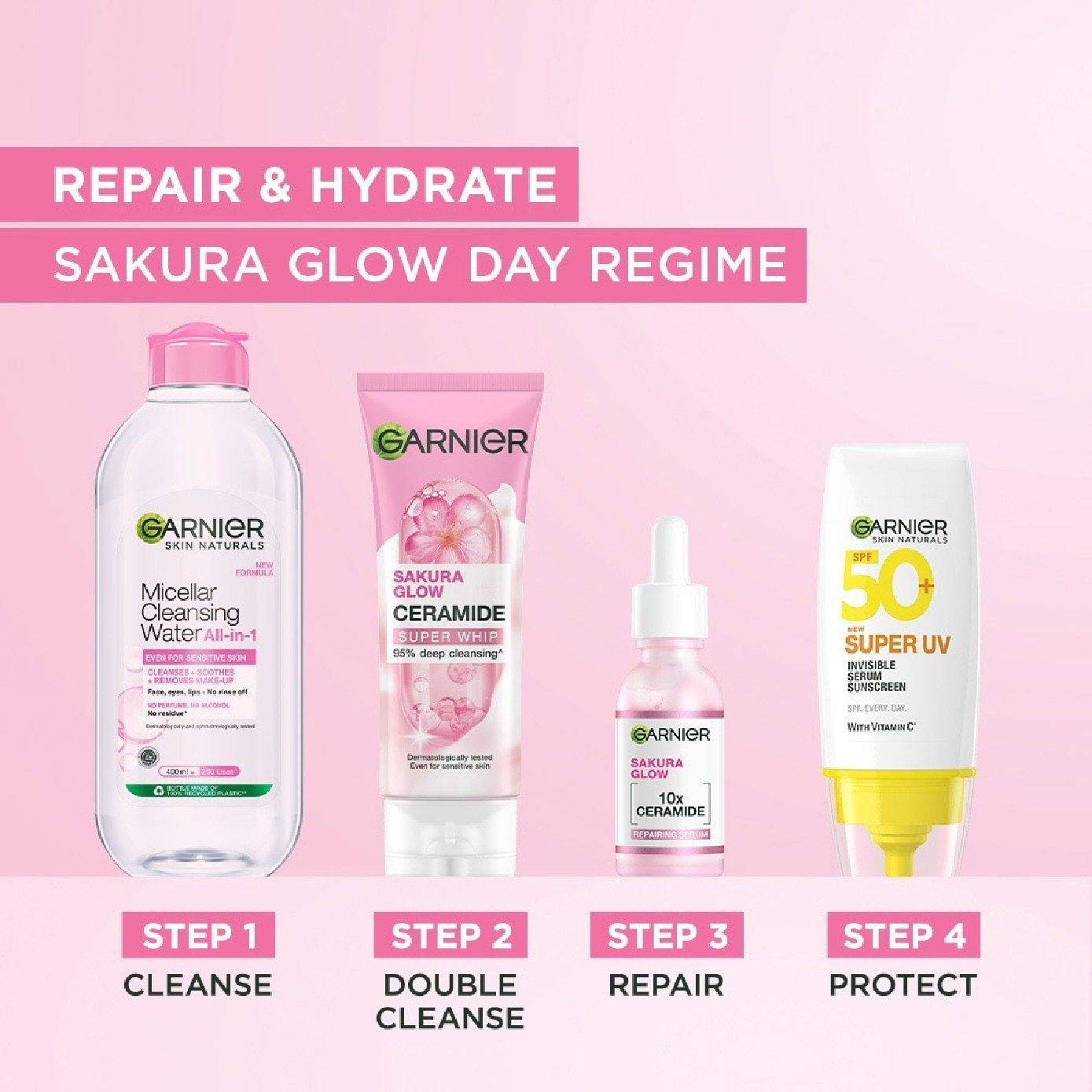 Sakura Glow Ceramide Super Whip Foam 100ml