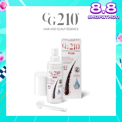 CG210 Hair And Scalp For Women (100% Natural Hair Loss Treatment + Suitable For Alopecia + Falling / Balding Hair + Receding Hairline & Hair Loss + Resulting In Thicker & Darker Hair) 80ml