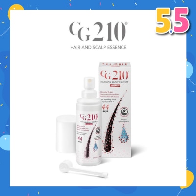 CG210 Hair And Scalp For Women (100% Natural Hair Loss Treatment + Suitable For Alopecia + Falling / Balding Hair + Receding Hairline & Hair Loss + Resulting In Thicker & Darker Hair) 80ml
