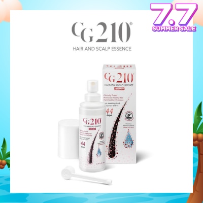 CG210 Hair And Scalp For Women (100% Natural Hair Loss Treatment + Suitable For Alopecia + Falling / Balding Hair + Receding Hairline & Hair Loss + Resulting In Thicker & Darker Hair) 80ml