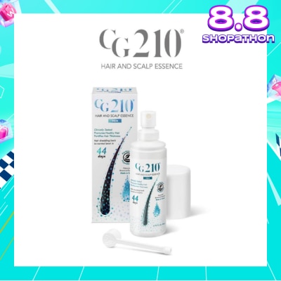 CG210 Hair And Scalp For Men (100% Natural Hair Loss Treatment + Suitable For Alopecia + Falling / Balding Hair + Receding Hairline & Hair Loss + Resulting In Thicker & Darker Hair) 80ml