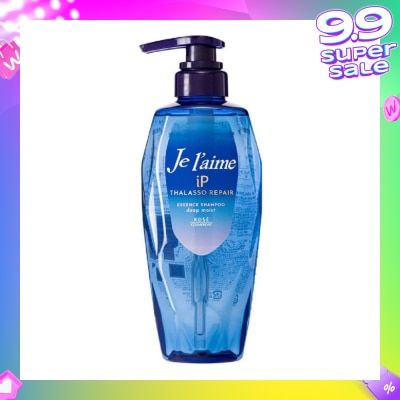 KOSE COSMEPORT JELAIME IP Thalasso Repair Essence Shampoo Deep Moist (Enhance Vibrancy & Texture of Coloured Hair) 480ml