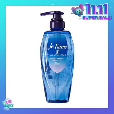KOSE COSMEPORT JELAIME IP Thalasso Repair Essence Shampoo Deep Moist (Enhance Vibrancy & Texture of Coloured Hair) 480ml