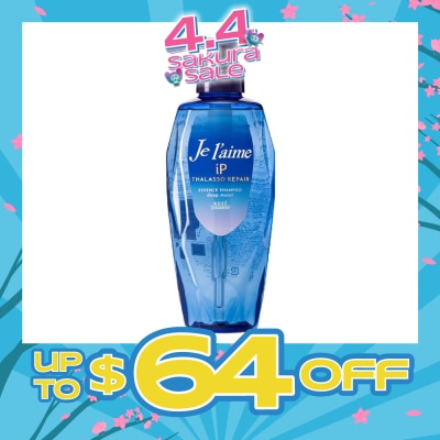 KOSE COSMEPORT - JELAIME IP Thalasso Repair Essence Shampoo Deep Moist (Enhance Vibrancy & Texture of Coloured Hair) 480ml