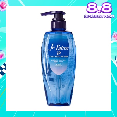 KOSE COSMEPORT JELAIME IP Thalasso Repair Essence Shampoo Deep Moist (Enhance Vibrancy & Texture of Coloured Hair) 480ml