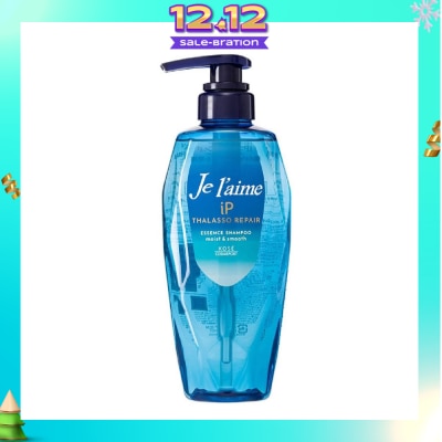 KOSE COSMEPORT JELAIME IP Thalasso Repair Essence Shampoo Moist And Smooth (Enhance Vibrancy & Texture of Coloured Hair) 480ml
