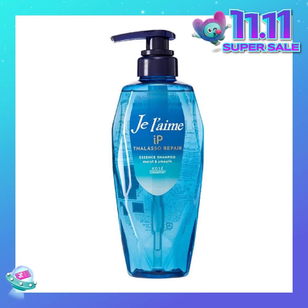 JELAIME IP Thalasso Repair Essence Shampoo Moist And Smooth (Enhance Vibrancy & Texture of Coloured Hair) 480ml
