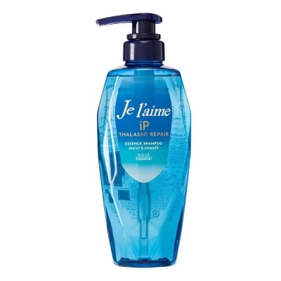 KOSE COSMEPORT JELAIME IP Thalasso Repair Essence Shampoo Moist And Smooth (Enhance Vibrancy & Texture of Coloured Hair) 480ml