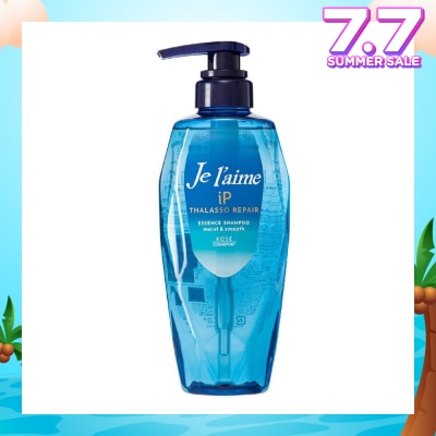 KOSE COSMEPORT JELAIME IP Thalasso Repair Essence Shampoo Moist And Smooth (Enhance Vibrancy & Texture of Coloured Hair) 480ml