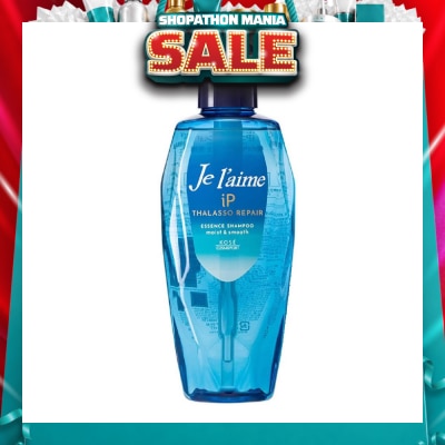 KOSE COSMEPORT - JELAIME IP Thalasso Repair Essence Shampoo Moist And Smooth (Enhance Vibrancy & Texture of Coloured Hair) 480ml