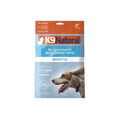 K9 NATURAL - Beef Green Tripe Freeze-Dried Booster 250g