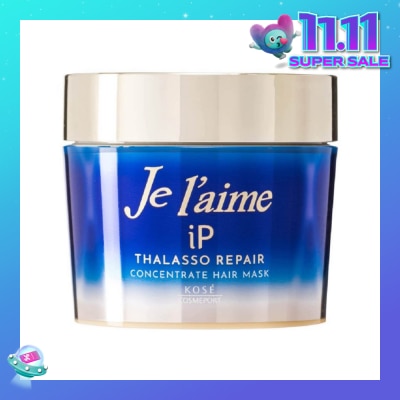 KOSE COSMEPORT JELAIME IP Thalasso Concentrate Hair Mask (Restore Damaged & Frizzy Hair) 200g