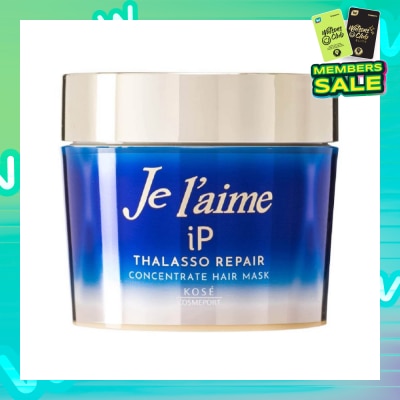 KOSE COSMEPORT JELAIME IP Thalasso Concentrate Hair Mask (Restore Damaged & Frizzy Hair) 200g