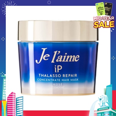 KOSE COSMEPORT JELAIME IP Thalasso Concentrate Hair Mask (Restore Damaged & Frizzy Hair) 200g