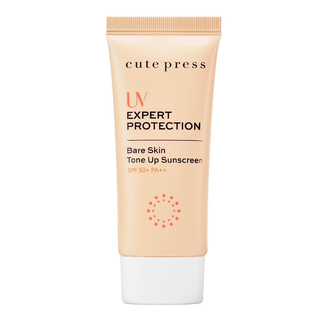 CUTE PRESS UV Expert Protection Bare Skin Tone Up Sunscreen SPF50+ PA++ 30g