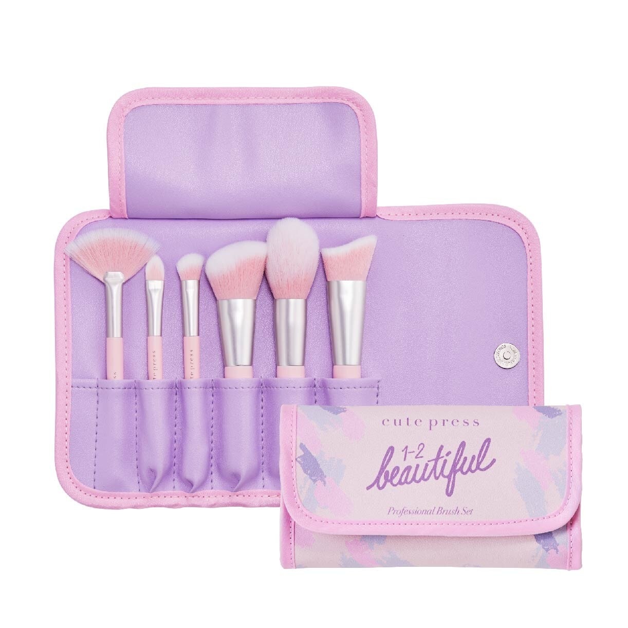 CUTE PRESS Beautiful Professional Brush 6s Set