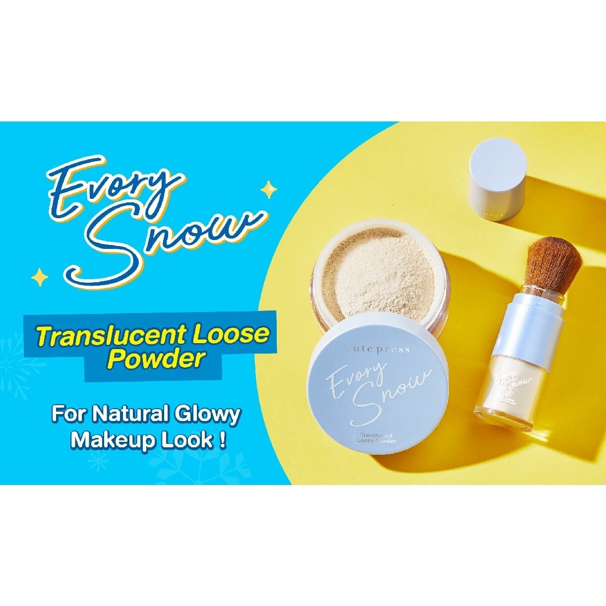 Evory Snow Translucent Loose Powder 15g