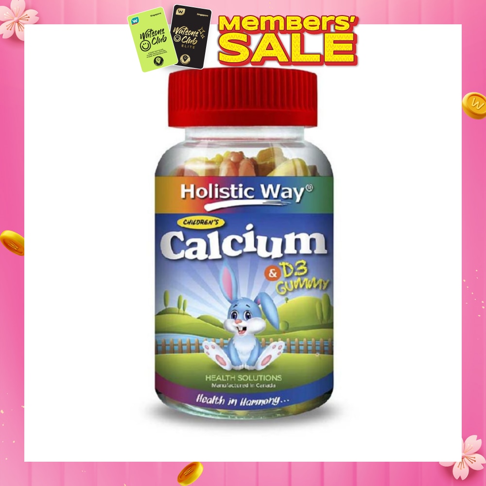 Children’s Calcium & D3 Gummy 90s