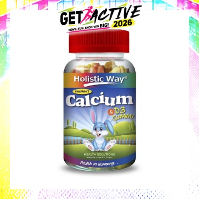 HOLISTIC WAY - Children’s Calcium & D3 Gummy 90s image