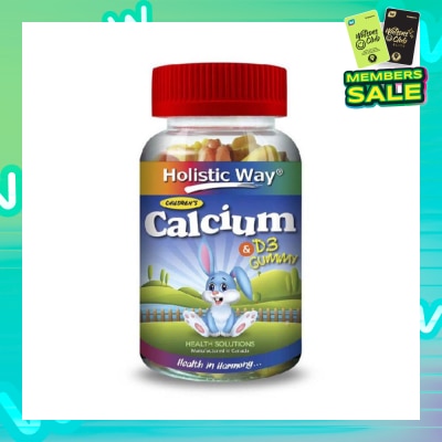 HOLISTIC WAY Children’s Calcium & D3 Gummy 90s