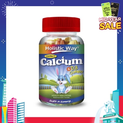 HOLISTIC WAY Children’s Calcium & D3 Gummy 90s